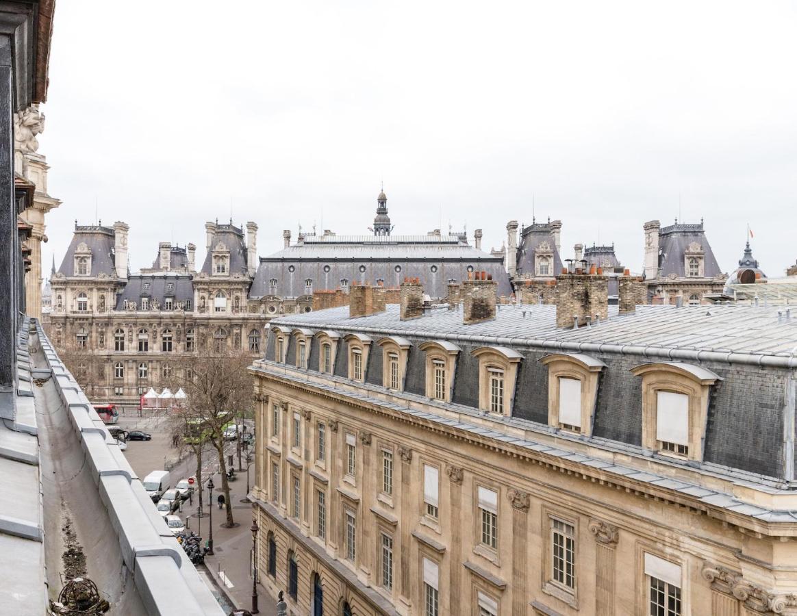 Hotel De Ville - Marais City Apartment Paris Dış mekan fotoğraf
