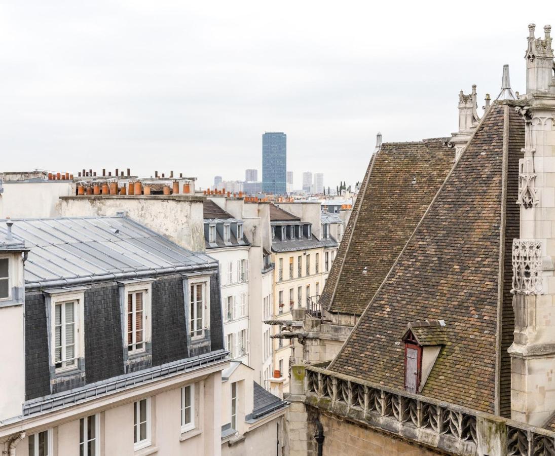 Hotel De Ville - Marais City Apartment Paris Dış mekan fotoğraf